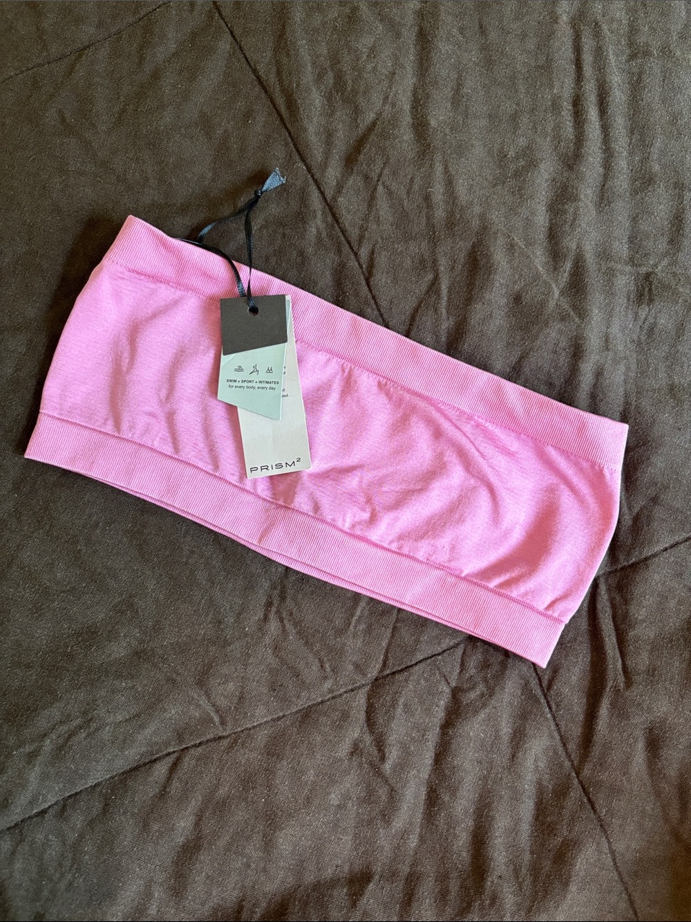 PRISM Pink Seamless Stretch Bandeau